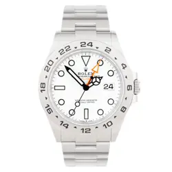 ROLEX EXPLORER II 'POLAR' STAINLESS STEEL WHITE DIAL 42MM 226570 FULL SET