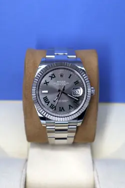 ROLEX DATEJUST 126334 WIMBLEDON OYSTER BRACELET WIMBELDON FLUTED