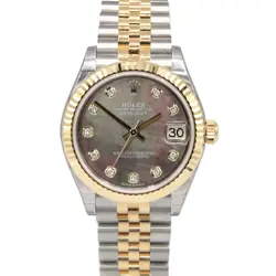 ROLEX 278273 DATEJUST TAHITIAN MOTHER OF PEARL DIAMOND 31MM TWO TONE WATCH