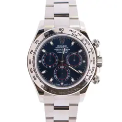 ROLEX DAYTONA 40MM BLUE DIAL WATCH 116509