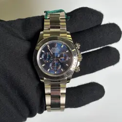 ROLEX DAYTONA 40MM BLUE DIAL WATCH 116509