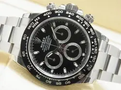 ROLEX DAYTONA BLACK DIAL 116500LN TO207919