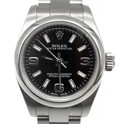 ROLEX OYSTER PERPETUAL STEEL WATCH 176200 75061305