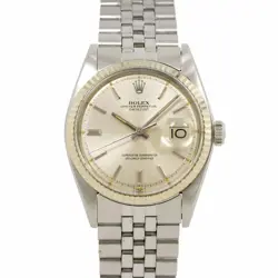 ROLEX DATEJUST 1601 VINTAGE SERIAL 3 SILVER DIAL MENS WATCH 90271399