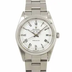 ROLEX AIR KING 14000 SERIAL P AUTOMATIC WHITE DIAL MENS WATCH 90261488