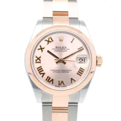 ROLEX DATEJUST WATCHES 178241 STAINLESS STEEL K18 PINK GOLD RANDOM USED