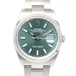 ROLEX DATEJUST WATCHES 126234 STAINLESS STEEL K18 WHITE GOLD RANDOM USED