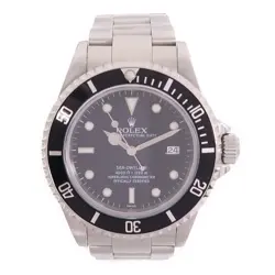 ROLEX SEA DWELLER AUTOMATIC WATCH 16600 STAINLESS STEEL BLACK