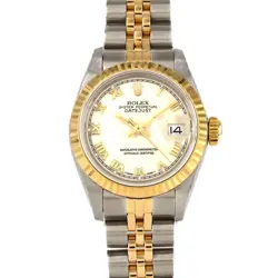 AUTHENTIC ROLEX DATEJUST 69173 SSXYG AUTOMATIC #R  #270-004-035-0926