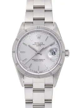 ROLEX OYSTER PERPETUAL DATE 15210 #K580