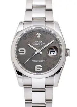 ROLEX DATEJUST 116200 BROWN #K470