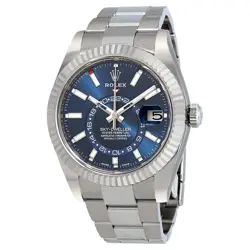 ROLEX SKY-DWELLER OYSTER AUTOMATIC BLUE DIAL MEN'S WATCH 326934BLSO