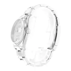 2015 Rolex Datejust 36, 116200, Steel, Silver Floral Dial, Oyster Bracelet, B...