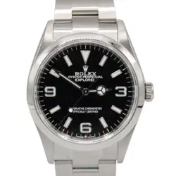 ROLEX 124270 EXPLORER BLACK DIAL 36MM STAINLESS STEEL WATCH WITH CARD DATED 2023