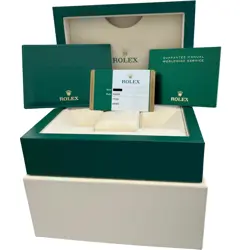 PAPERS Rolex Explorer II 42mm 216570 Polar White Steel Orange GMT Date Watch BOX