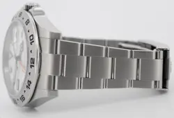 PAPERS Rolex Explorer II 42mm 216570 Polar White Steel Orange GMT Date Watch BOX