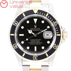ROLEX SUBMARINER 16613 W NUMBER MEN'S WATCH FROM JAPAN G0529