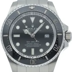 ROLEX SEA-DWELLER DEEP SEA 116660(V) STAINLESS STEEL MENSWATCH BLACK USED