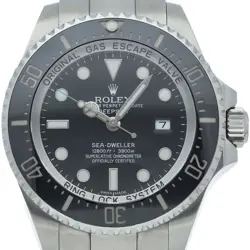 ROLEX SEA-DWELLER DEEP SEA 116660(G) STAINLESS STEEL MENSWATCH BLACK USED
