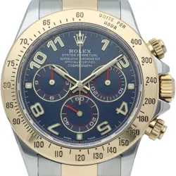 ROLEX COSMOGRAPH DAYTONA BLUE ARABIA MANUFACTURER OVERHAUL COMPLETED (UNDER ...