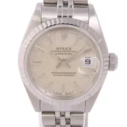 ROLEX DATEJUST 26MM 69174 AUTOMATIC WATCH STAINLESS STEEL BEIGE
