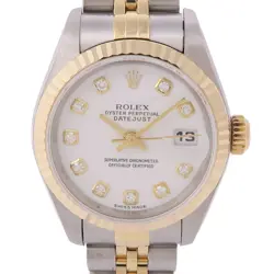 ROLEX DATEJUST 69173G AUTOMATIC WATCH DIAMOND 18K YELLOW GOLD STAINLESS STEEL