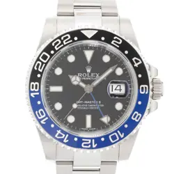 ROLEX GMT MASTER-II 116710BLNR WARRANTY 2015 BOX/PAPER
