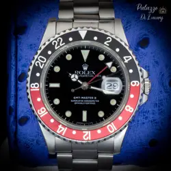 ROLEX GMT MASTER II 16710 COKE VINTAGE 1988 R SERIAL BLACK RED BEZEL 40 STEEL