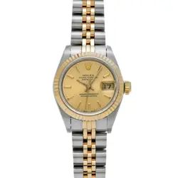 ROLEX DATEJUST 69173 CHAMPAGNE WATCH 647554