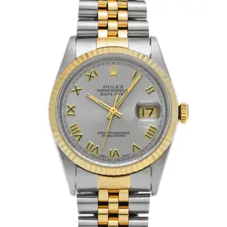 ROLEX DATEJUST 16233 GRAY WATCH 665726
