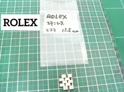 ROLEX DATEJUST SS 15.5MM 2 FRAMES