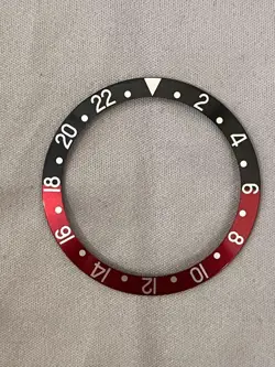 GENUINE ROLEX GMT MASTER 16710 RED BLACK BEZEL