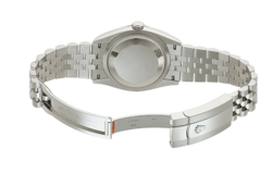 ROLEX DATEJUST SILVER JUBILEE BRACELET WITH SILVER BEZEL