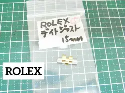 ROLEX DATEJUST 18K SS 15MM FRAME