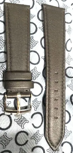 ROLEX GENUINE CALF LEATHER BELT BLACK WITH BUCKLE