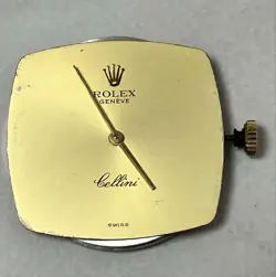 ROLEX CELLINI HAND-WOUND DIAL WITH MOVEMENT 1601
