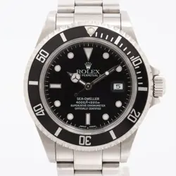 ROLEX SEA-DWELLER 16600 SS SS AT BLACK DIAL