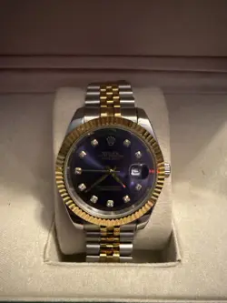 ROLEX OYSTER PERPETUAL DATEJUST TWO-TONE DIAMOND DIAL