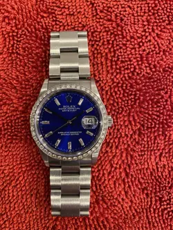 DIAMOND BLUE DIAL