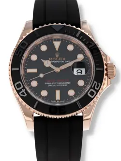 40731: Rolex 18k Rose Gold Yacht-Master 40, Ref. 126655, 2021 Full Set