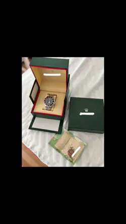 BLACK SUBMARINER ROLEX WATCH