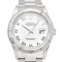 ROLEX DATEJUST THUNDERBIRD 16264 WHITE ROMAN DIAL Y# AUTOMATIC 36MM #026