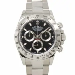 ROLEX DAYTONA 116520 SERIAL RANDOM CHRONOGRAPH BLACK DIAL MENS WATCH 90274999