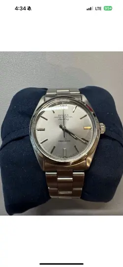 ROLEX AIR-KING REF. 5500 • 34MM • SILVER DIAL