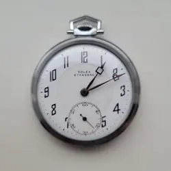 ROLEX STANDARD POCKET WATCH VINTAGE/ANTIQUE