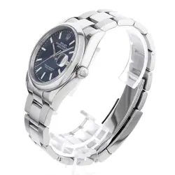 ROLEX DATEJUST 36 126200 BLUE BAR 3 ROW OYSTER  50033