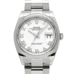 ROLEX DATEJUST 36 126200 WHITE WATCH 670723