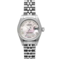 ROLEX DATEJUST 79174NA WHITE SHELL WATCH 670746