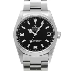 ROLEX EXPLORER 114270 BLACK WATCH 670694