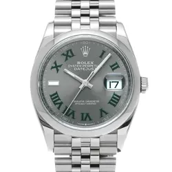 ROLEX DATEJUST 36 126200 SLATE WATCH 671622